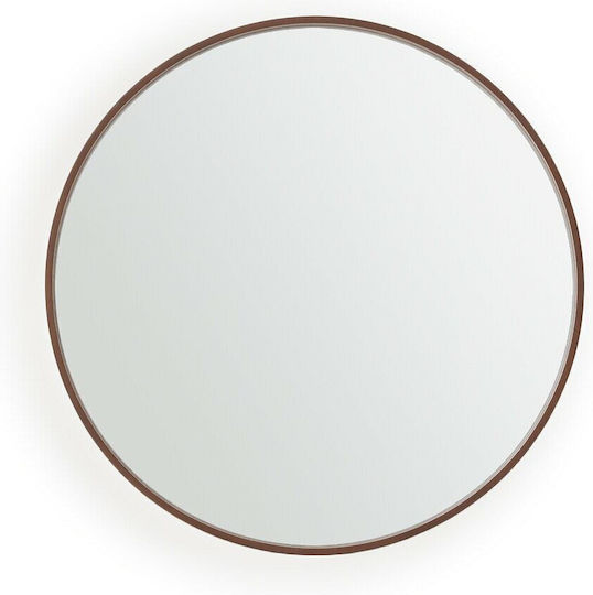 La Redoute Interieurs Oglindă De Perete Maro Diametru 80cm La Redoute Interieurs Oglindă De Perete Maro Diametru 80cm