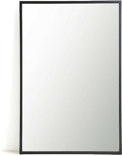 La Redoute Interieurs Като Огледало за Стена Пълноразмерно с Черен Металик Рамка 180x120см 1бр