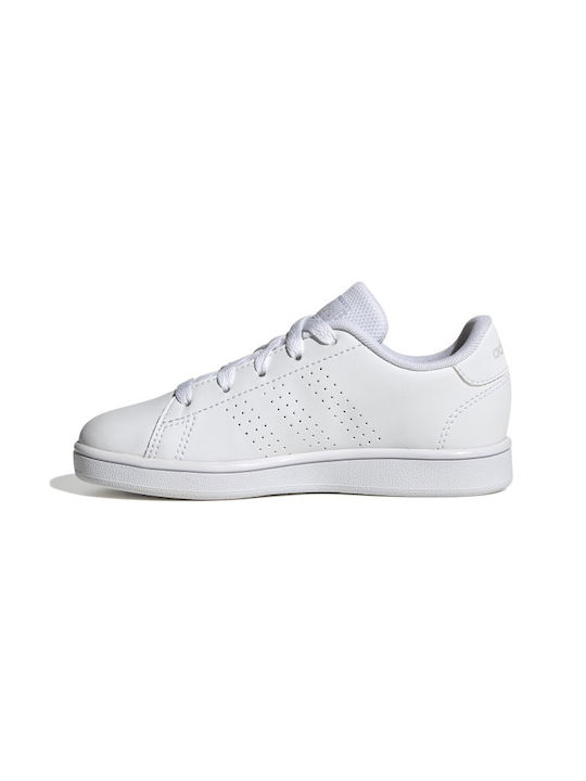 Adidas Încălțăminte Sport pentru Copii Advantage Lifestyle Court Lace Albe