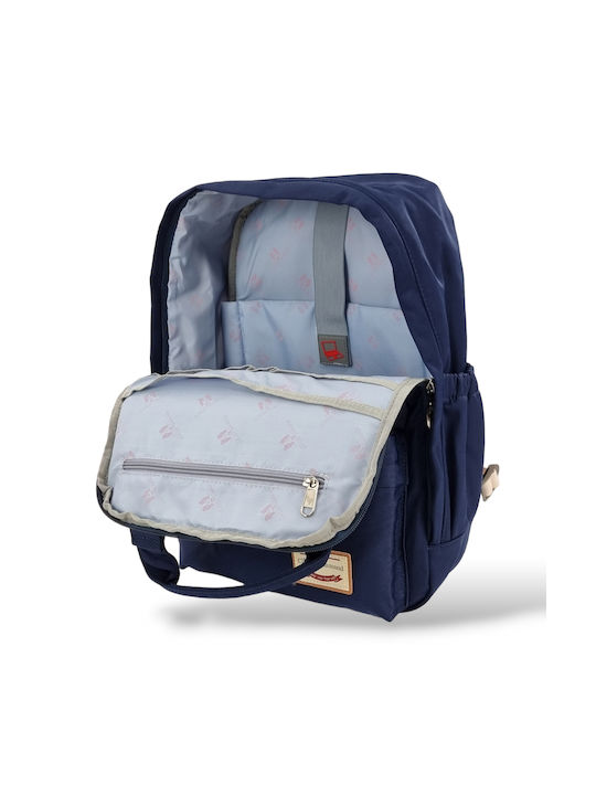 Classic Diamond CD1624 Fabric Backpack Waterproof Blue 18lt