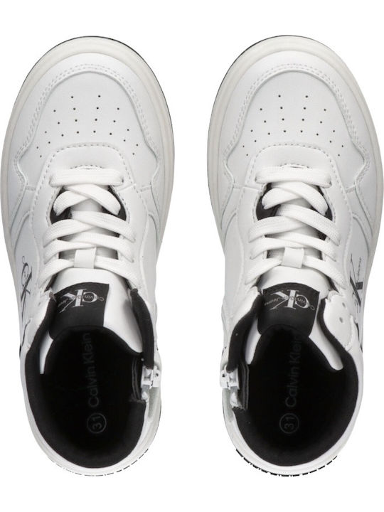Παιδικά Sneakers High Λευκά