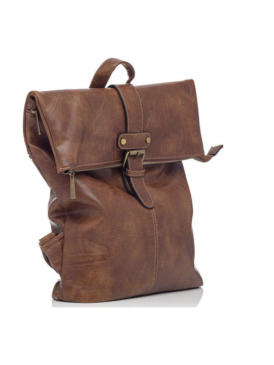 V-store Backpack Καφέ