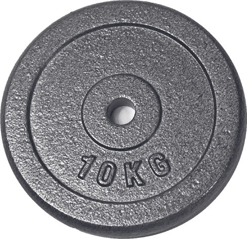 MDS 002 Δίσκος Μεταλλικός 1 x 10kg Φ28mm