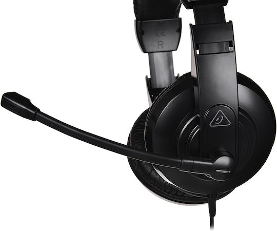 Behringer HPM1100U Über Ohr Multimedia-Headsets mit Mikrofon und Verbindung USB-A in Schwarz Farbe