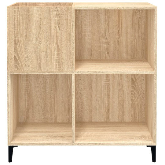 vidaXL Мебел за Hi-Fi Кафяв 38x84.5x89см