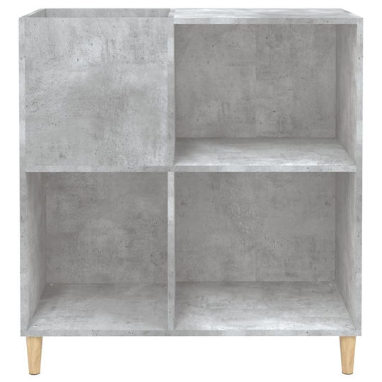 vidaXL Έπιπλο Hi-Fi με 3 Ράφια Γκρι 38x84.5x89cm