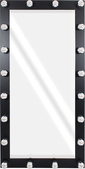 GloboStar MIRROR-160x80-5 Καθρέπτης Ολόσωμος Ορθογώνιος Μαύρος & LED Φωτισμό 160x80cm GloboStar MIRROR-160x80-5 Καθρέπτης Ολόσωμος Ορθογώνιος Μαύρος & LED Φωτισμό 160x80cm