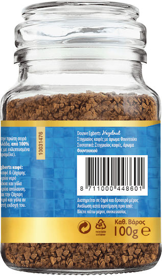 Douwe Egberts Στιγμιαίος Καφές Hazelnut 100gr