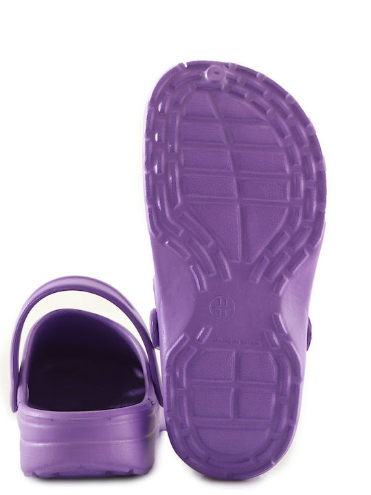 Disney Children's Beach Clogs Purple