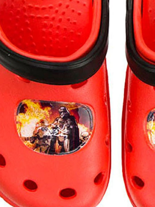 Star Wars Children's Beach Shoes Red