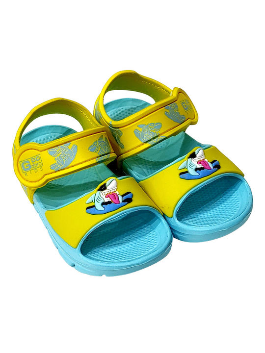 Giardino D'Oro Kids Beach Shoes Yellow