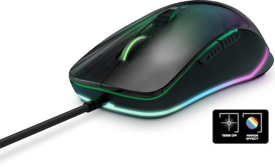 Energy Sistem ESG M3 Neon RGB Gaming Ποντίκι 7200 DPI Μαύρο