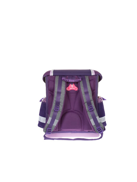Belmil LITTLE Schulranzen Rucksack Grundschule Lila 19Liter
