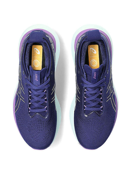 ASICS Gel-Nimbus 25 Γυναικεία Αθλητικά Παπούτσια Running Μπλε