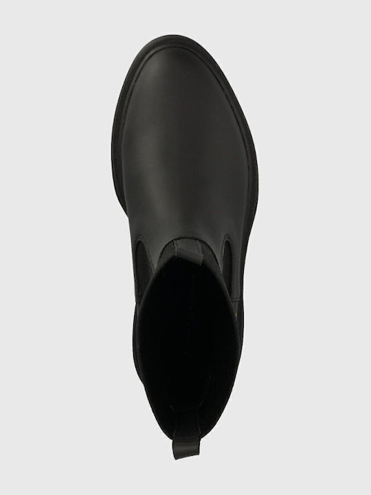 Women's Mid Heel Wellies Black