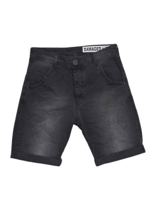 RS38A Men's Shorts Jeans Black