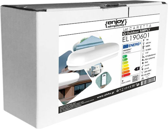 Elvhx Broască Testoasă Etanșă Led Încorporat 16W 6500K Elvhx Broască Testoasă Etanșă Led Încorporat 16W 6500K