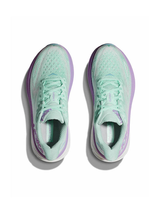 Clifton 9 Дамски Спортни обувки Running Зелен