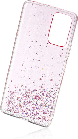 Naxius Glitter Back Cover Silicone Pink (Redmi Note 10 Pro)