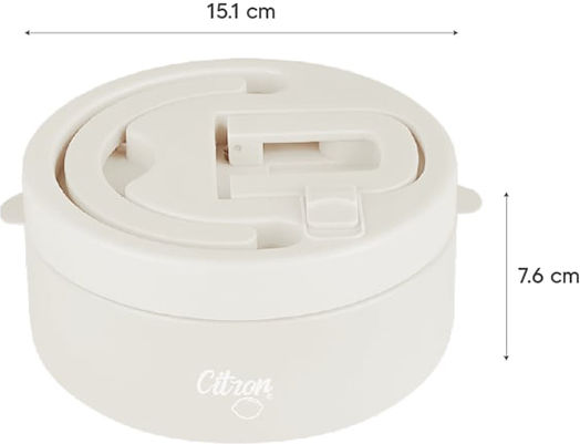 Citron Cutie pentru Mâncare Plastic Violet 400ml 1buc