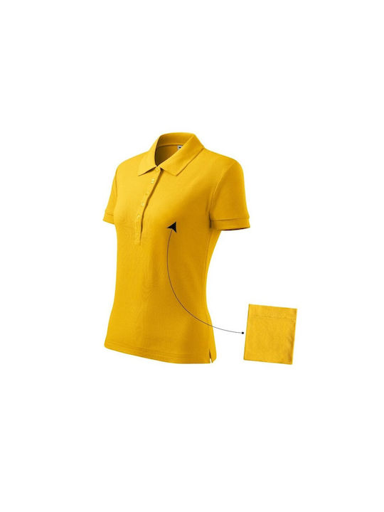 Malfini Men's Short Sleeve Promotional Blouse Yellow MLI-21304