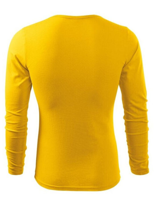 Malfini Men's Short Sleeve Promotional Blouse Yellow MLI-11904