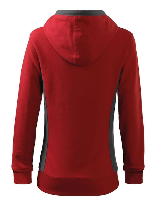 Malfini Werbe-Hoodie in Rot Farbe