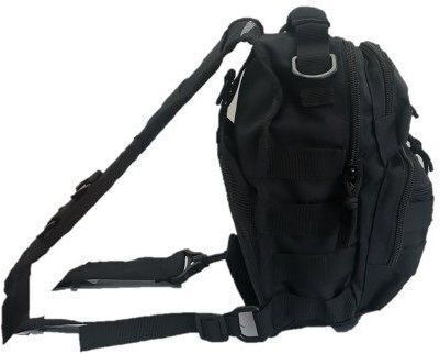 Armymania HH-111017S Military Pouch Chest Black 6lt