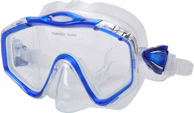 Campus Diving Mask Mάσκα PVC Μπλε Blue