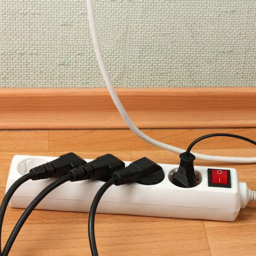 V-TAC Power Strip 5 Positions with Switch and Cable 5m