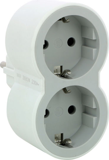 Legrand T-Shaped Wall Plug 2 Positions