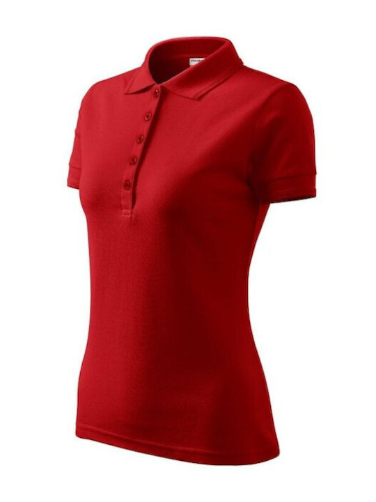 Rimeck Women's Short Sleeve Promotional Blouse Red