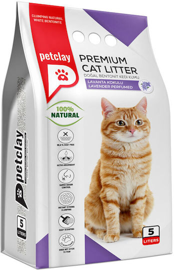Petclay Bentonite Cat Litter 5lt