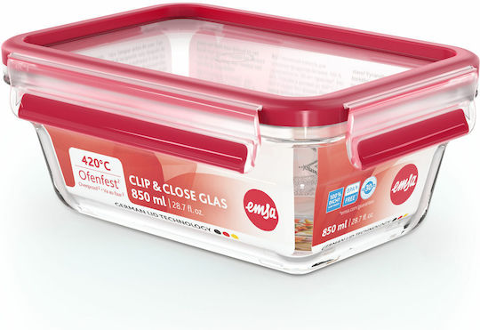 Emsa Mittagsboxen Rote 850ml