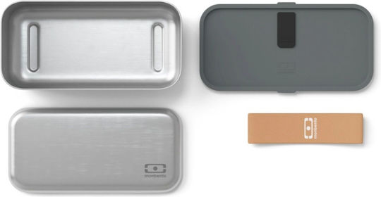 Monbento Lunchbox Inox Silber 700ml 1Stück