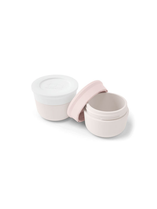 Monbento Plastic Lunch Box White 2pcs