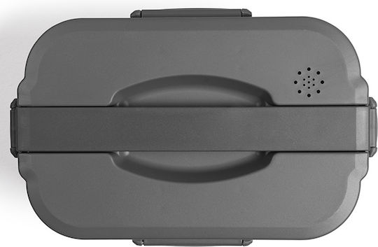 Livoo Elektrischer Lunchbox Kunststoff Grau Mit Fächern 410ml