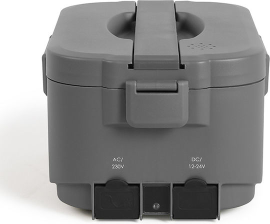 Livoo Elektrischer Lunchbox Kunststoff Grau Mit Fächern 410ml