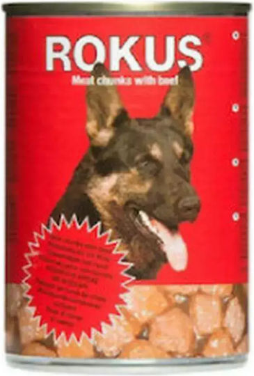 Rokus Wet Food Dogs in Cans with Calf 1240gr