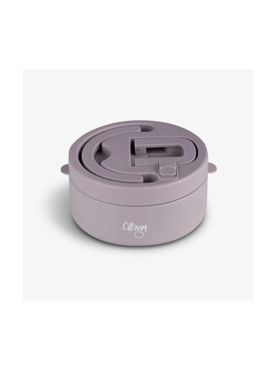 Citron Lunchbox Isolierte Lunchbox Kunststoff Gelb 400ml 1Stück