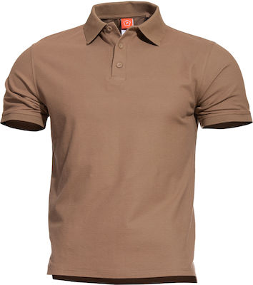 Pentagon Aniketos Shirt Tricou Polo Coyote în culoarea Maro K09011-03