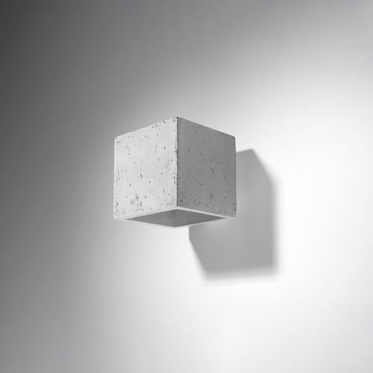 Sollux Quad Lamp Wall Gray 13x13x13cm