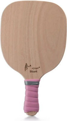 "το αγόρι" Beach Racket Start with Straight Handle Beige & Pink 400gr