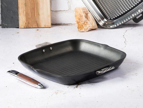Cristel Grill made of Aluminum with Non-Stick Coating 28cm