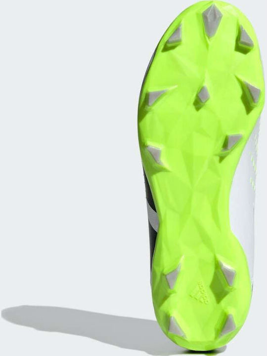 Accuracy.3 Kids Molded Soccer Shoes with Sock White