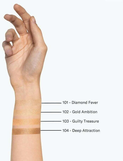 Mesauda Milano Lust for Shine Puderpuder Textmarker 101 Diamond Fever 5,5 g