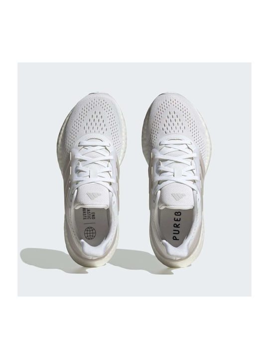 Pureboost 23 Sportschuhe Laufen Weiß