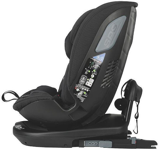 Smart Baby Velsa Καθισματάκι Αυτοκινήτου i-Size με Isofix Jet Black 0-36 kg