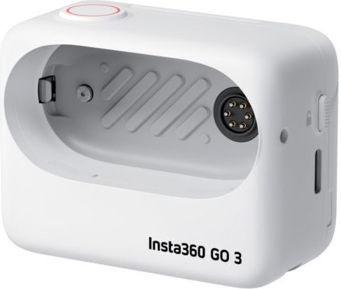 Insta360 GO 3 128GB Action Camera 2K 360° Capture Underwater with Touch Screen 2.2" and Wi-Fi White