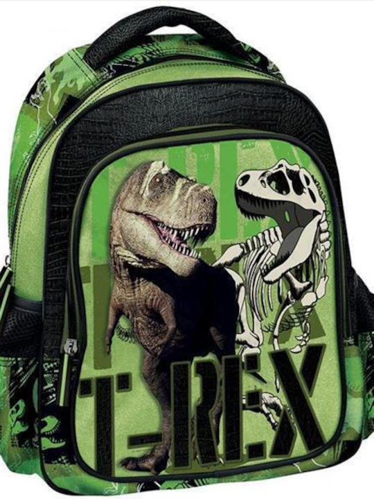 Graffiti School Bag Backpack Kindergarten in Green color